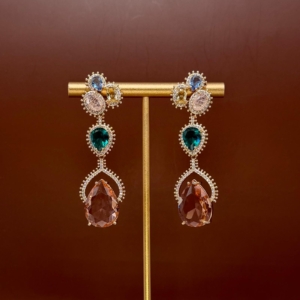 Boucle coloré beige